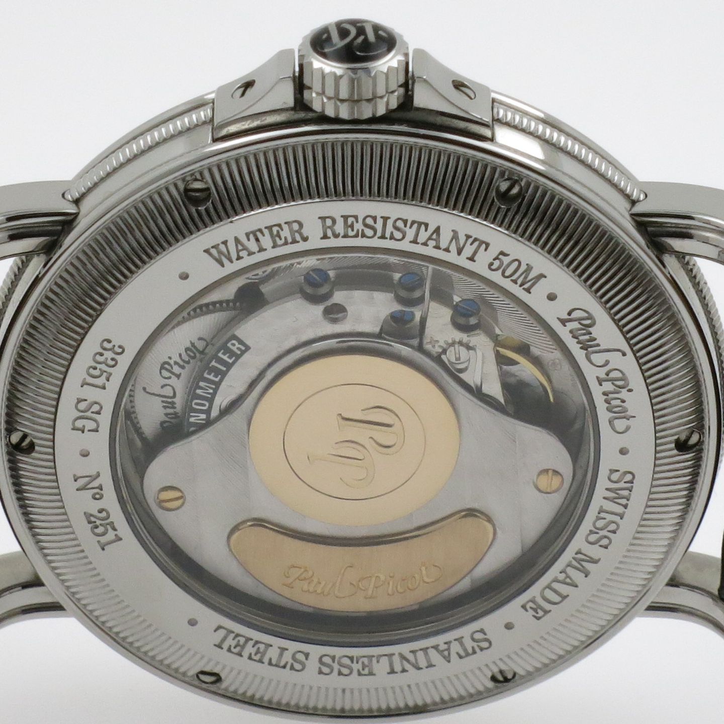 Paul Picot Atelier 3351 SG (Onbekend (willekeurig serienummer)) - Zilver wijzerplaat 42mm Staal (5/8)